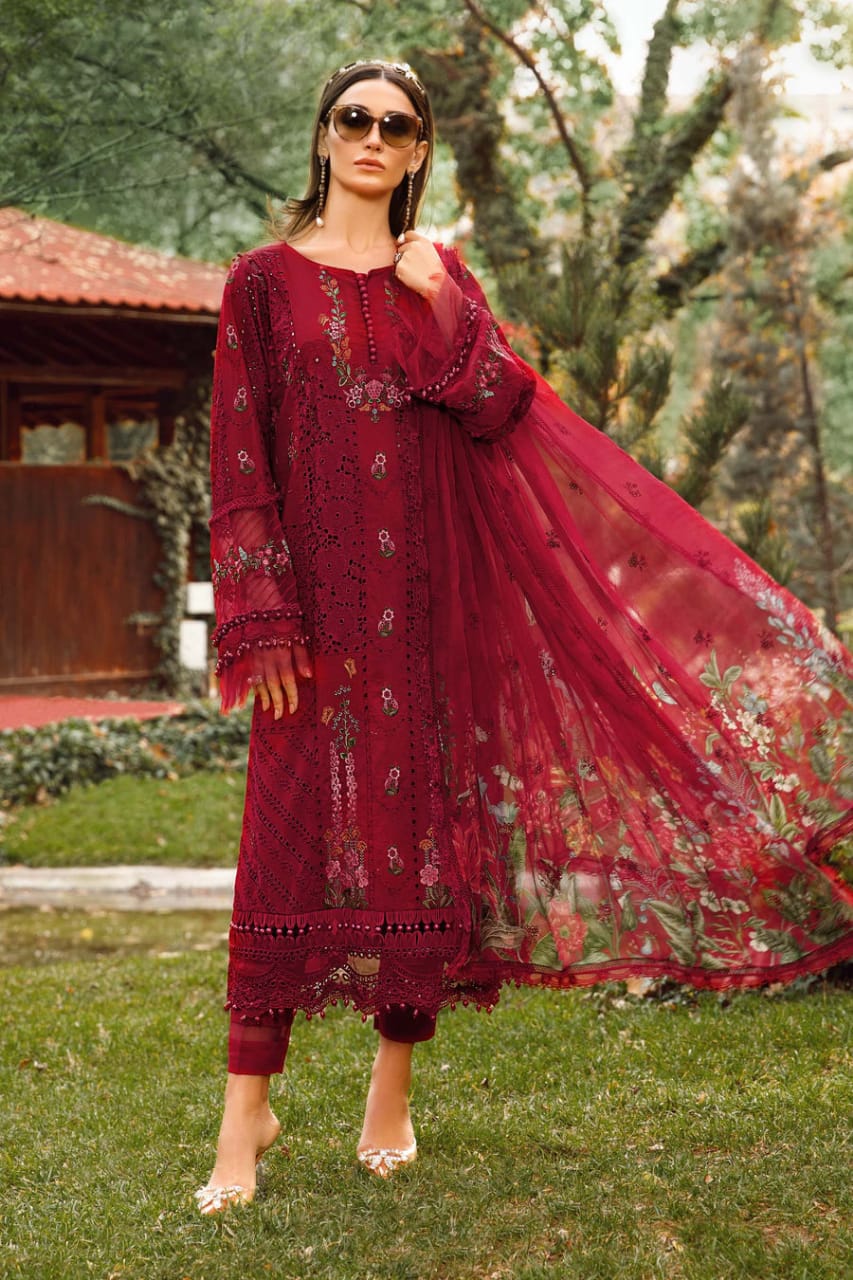 Shop Unstitched Chikankari Suits and Dresses Online in Pakistan  Emarlad  Wear