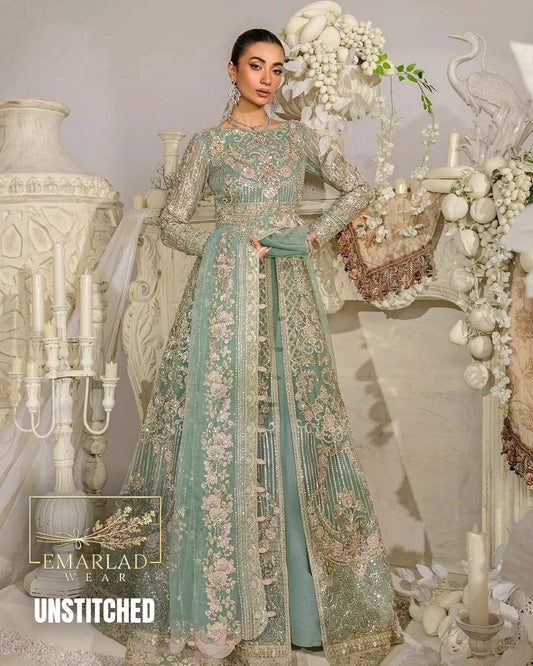 ELAF ELSA Net Exclusive Maxi Design 5351-KA 3 Piece Unstitched Embroidered Suit