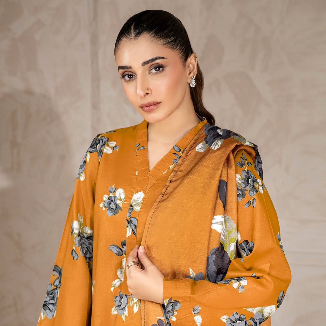Limelight LM-0987 | Mustard - Lawn Collection