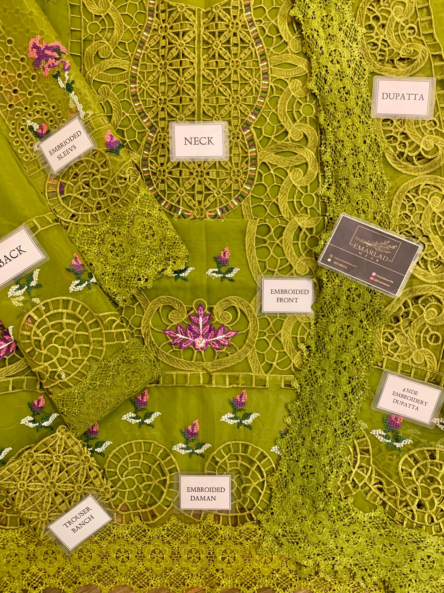 Aneels | Mustard - Fancy Organza Collection