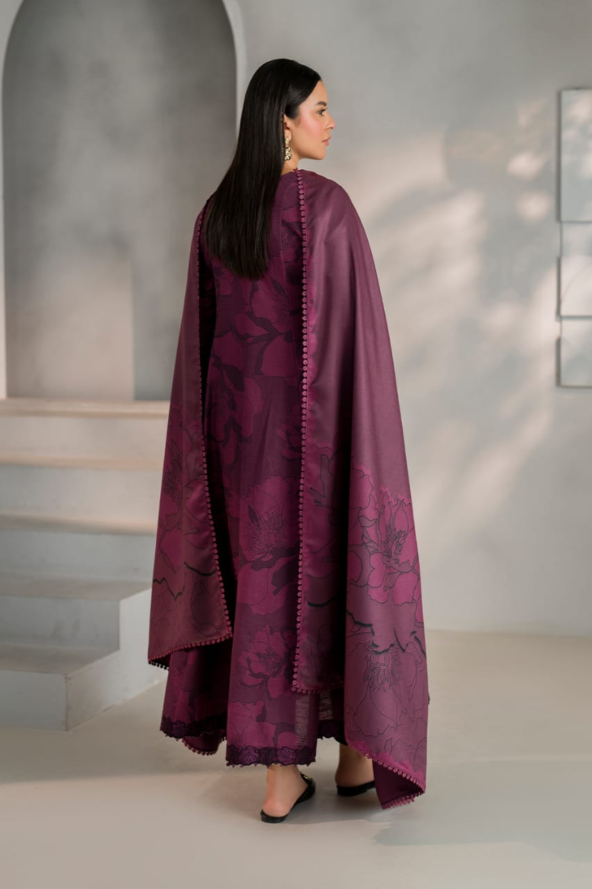 Iznik | Dark Purple - Digital Printed Lawn Collection