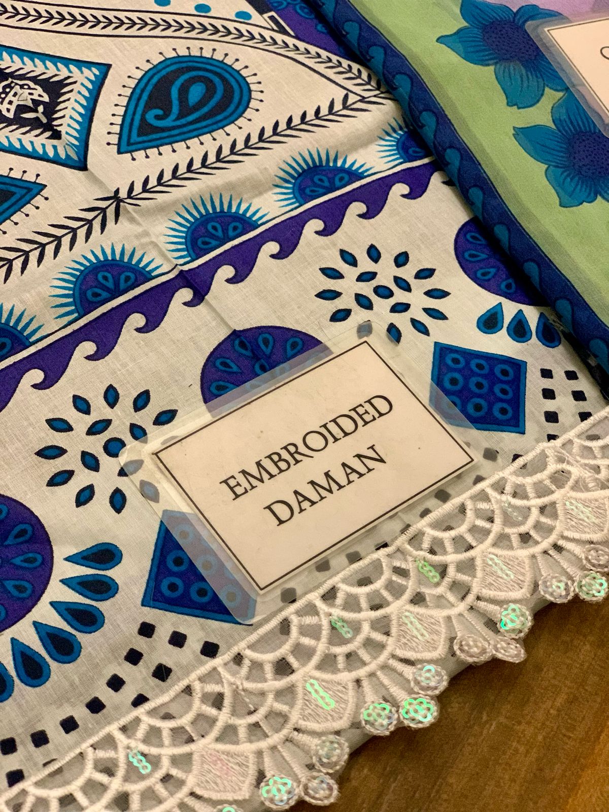 Mushq | Blue & White - Lawn Collection