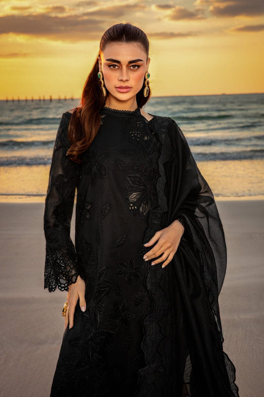 Rang Rasia | Black - Chikankari Collection