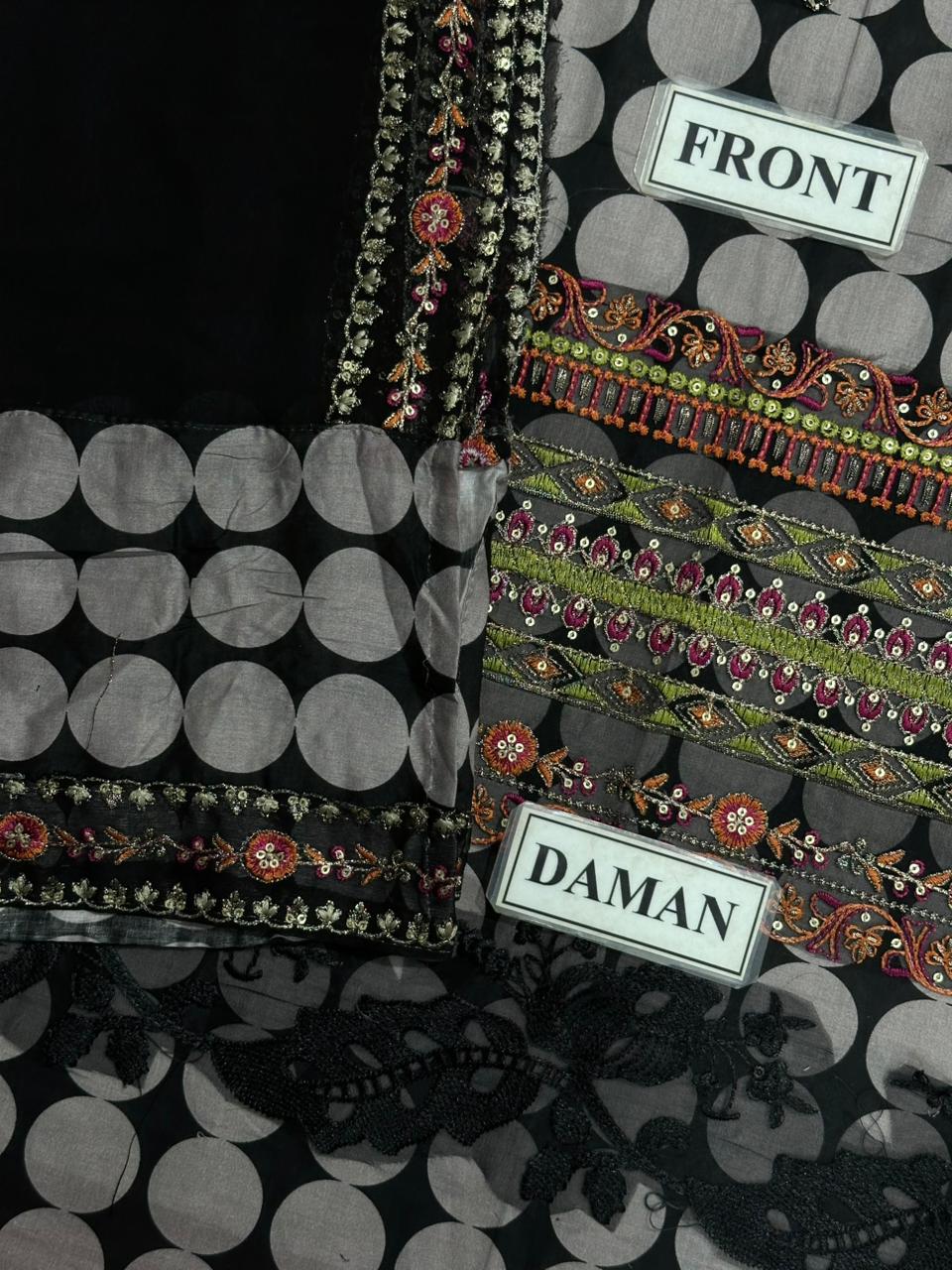 Charizma | Black & White - Lawn Collection