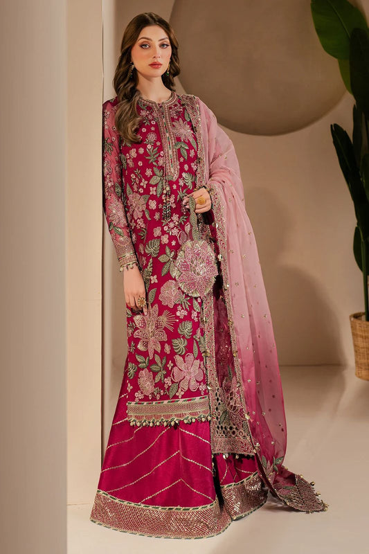Jazmin | Shocking Pink - Semipure Chiffon Collection