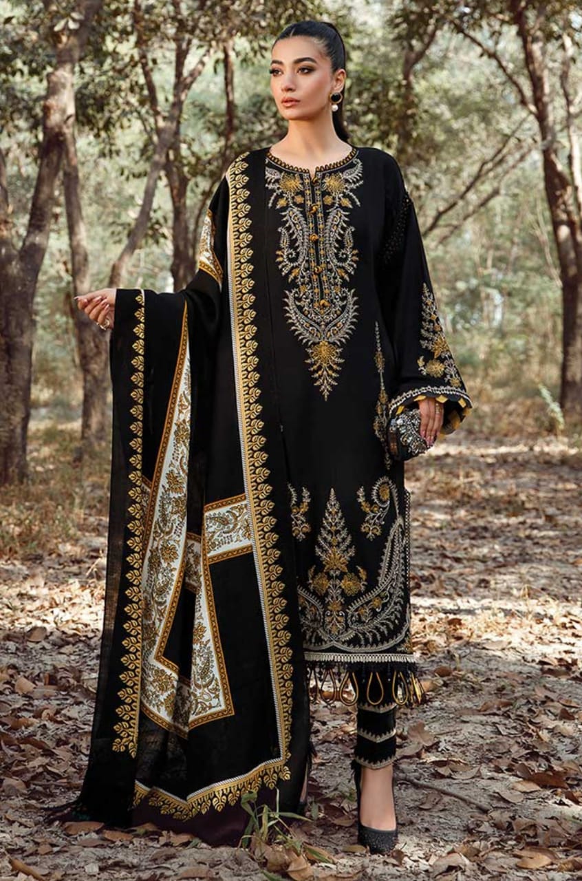 Maria B | Black - Dhanak Winter Collection