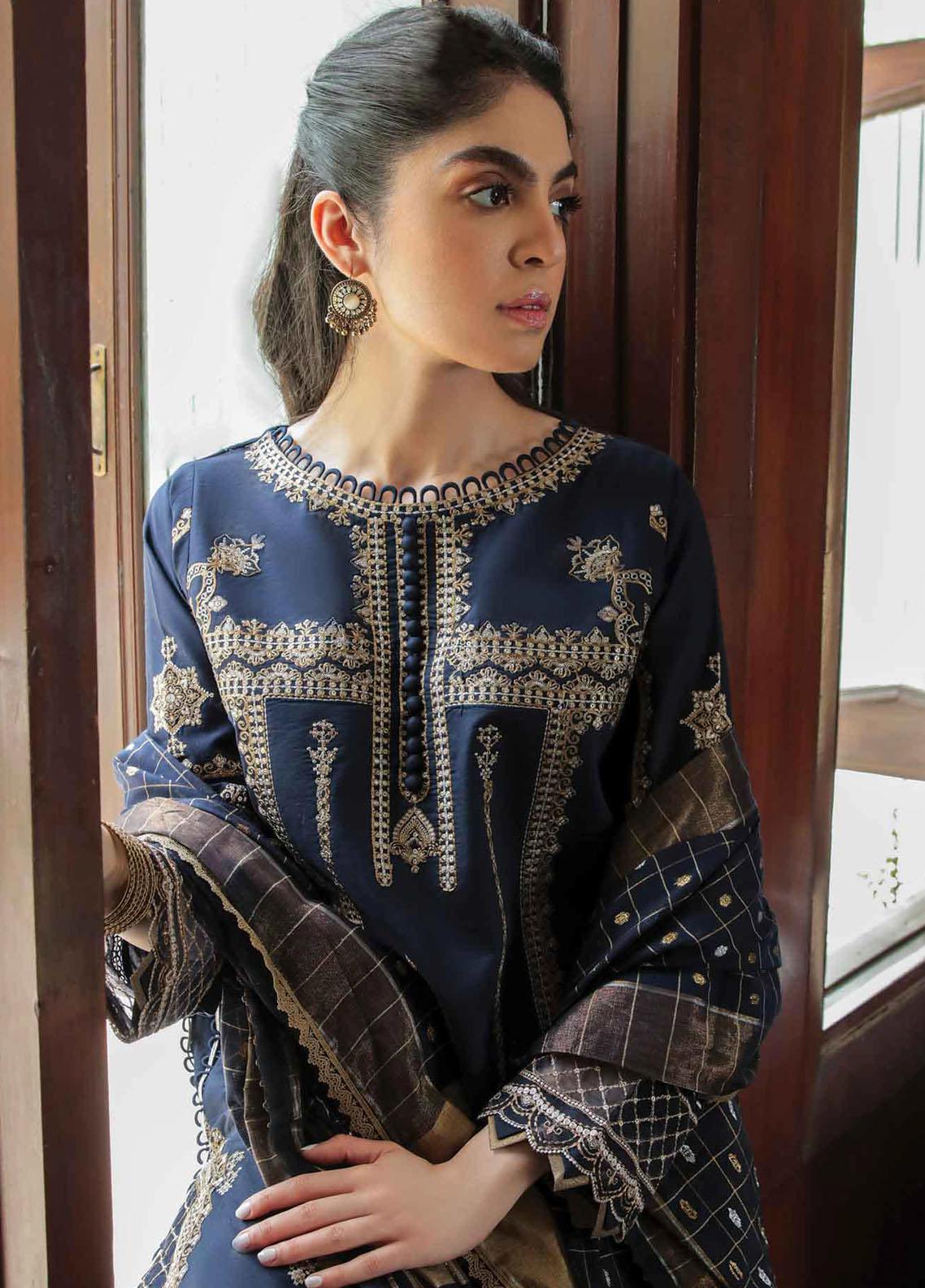 Qalamkar- Embroidered Luxury Collection New Arrival