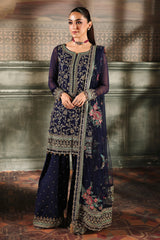 Charizma | Navy Blue - Chiffon Collection
