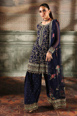 Charizma | Navy Blue - Chiffon Collection