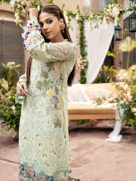 MARYAM HUSSAIN LUXURY LAWN CHIKANKARI