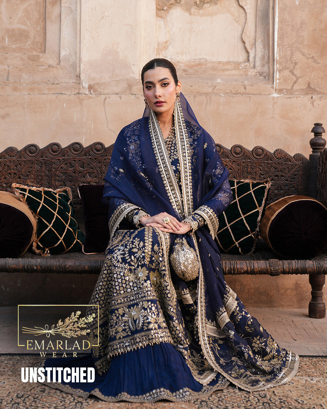 Faiza Saqlain Aysla Chiffon Collection 2026 Embroidered 3 Piece Suit
