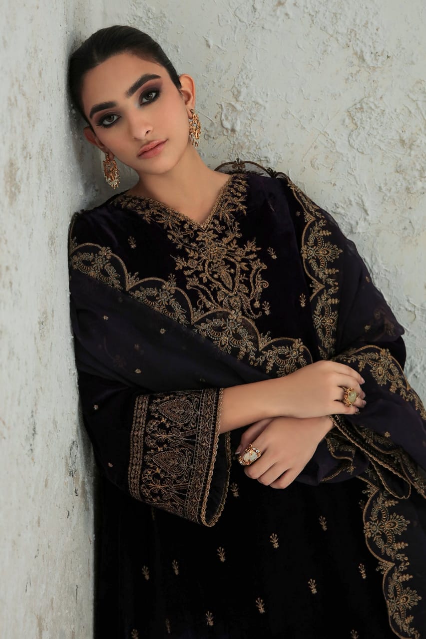 Baroque Purple Luxury Velvet Collection
