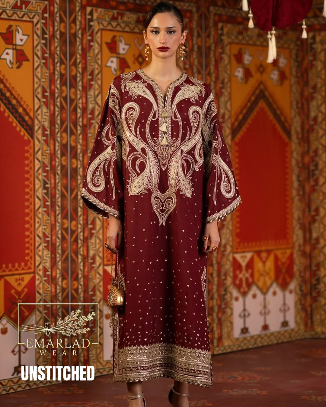 Ethnic Luxury Kaftan Collection 2026 EK-E1069-26