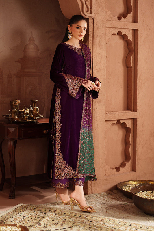 Iznik | Maroon - Velvet Collection