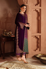 Iznik | Maroon - Velvet Collection