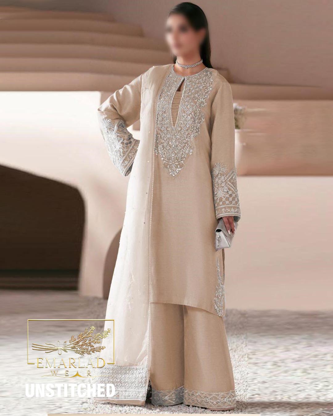 Emarlad Wear Exclusive Design | Skin - Lawn Silk Collection