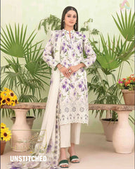 Erva by Tawakkal D-1714 | Off White - Lawn Collection