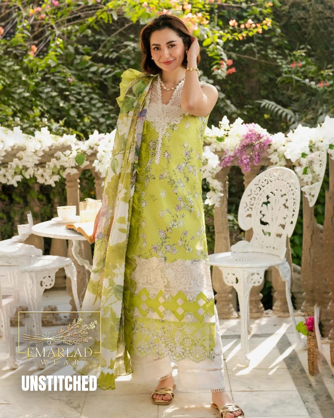 Asifa Nabeel Dhani Printed Lawn Chicken Kari 3 Piece Suit – Designer Lawn Collection 2026