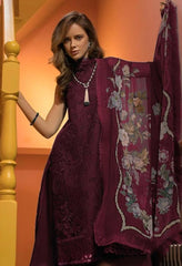 Sobia Nazir | Maroon - Chikankari Collection