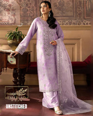 IZNIK TWINKLE CHARMUSE DIGITAL PRINTED SILK | LIGHT PURPLE