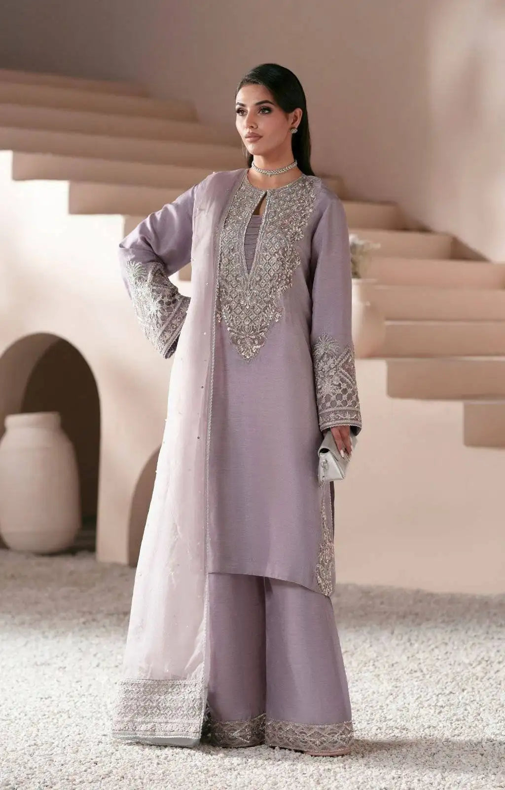 Emarladwear Exclusive design | Lilic - Lava Silk Collection