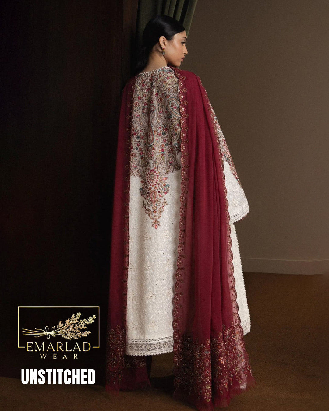 Zara Shahjahan Satori Hikari D7 Premium Luxury Lawn Chikankari Suit