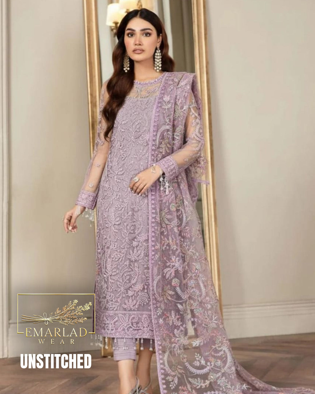 Zarif | lilic purple  - Net Collection