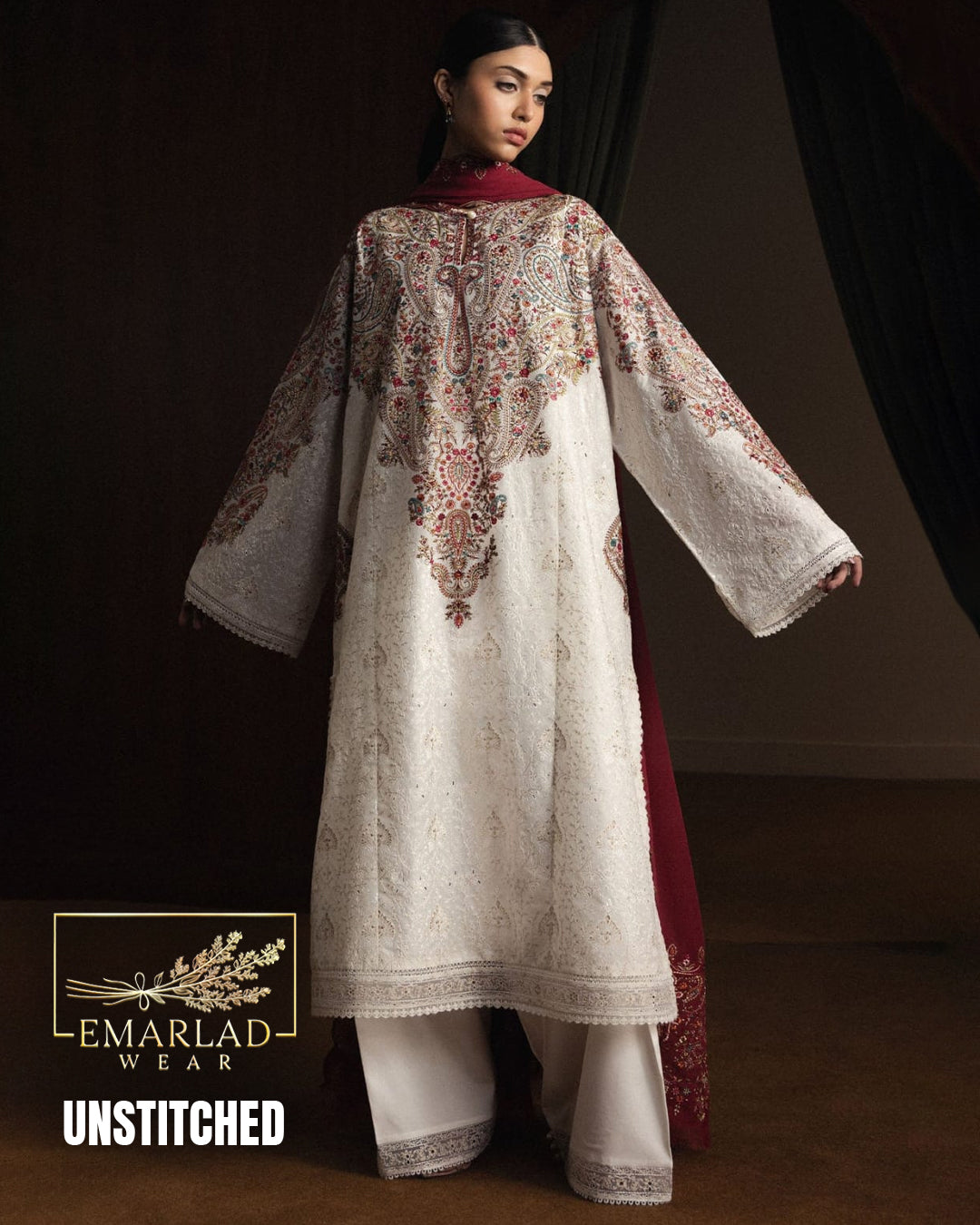 Zara Shahjahan Satori Hikari D7 Premium Luxury Lawn Chikankari Suit