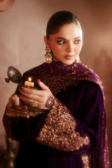 Iznik | Maroon - Velvet Collection