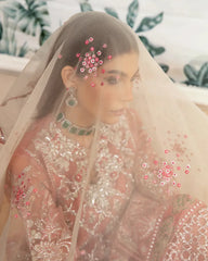 Elaf Organza Dress Luxury Hand work Collection 2023