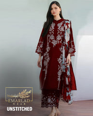 Coco By Zara Shah Jahan | Maroon - Lawn Collection