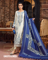 Maria B | Blue & White  - Dhanak Winter Collection