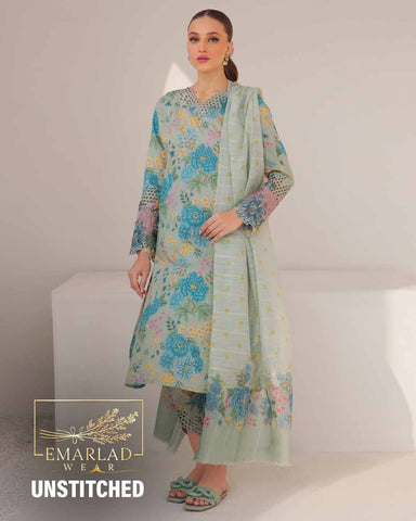 Baroque | Pista Green - Lawn Collection