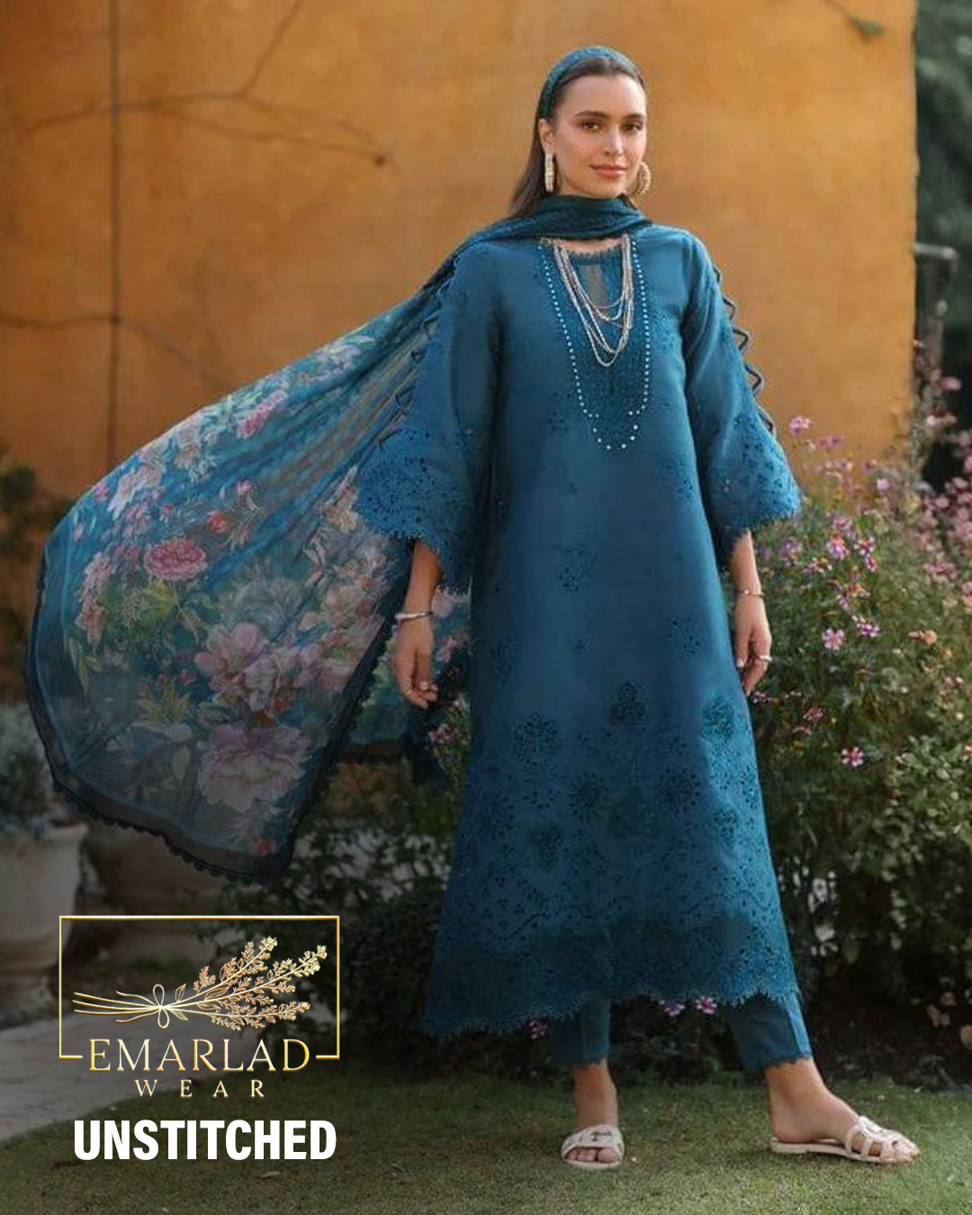 Noor By Sadia Asad | Zinc - Luxe Chikankari Collection