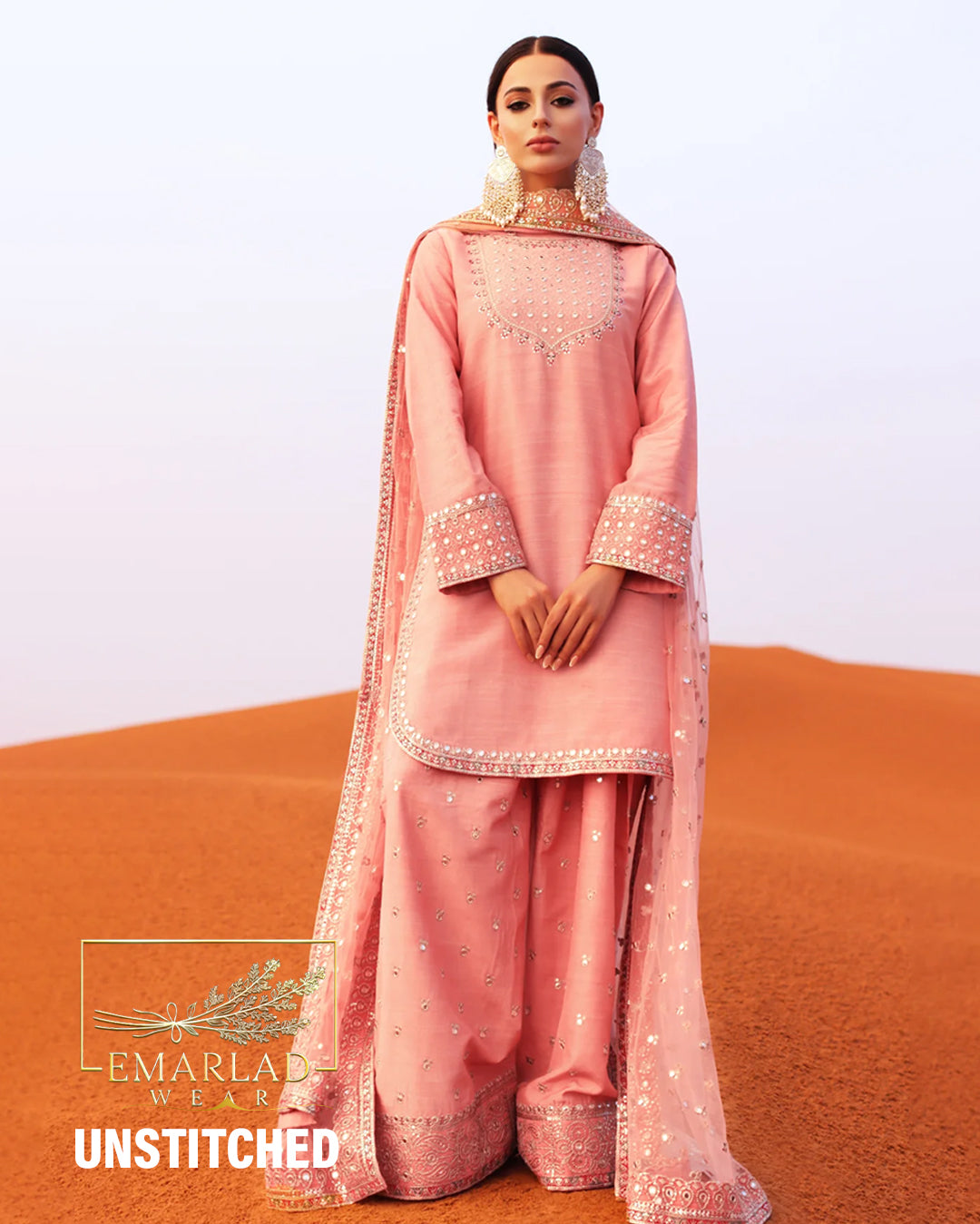 Charizma | Peach - Sheesha Silk Collection