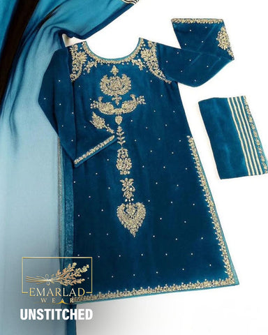 Agha Noor | Zinc - Velvet collection