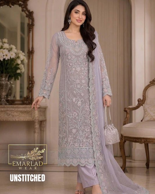 Emarlad Wear Mauve Organza Formal Collection Replica