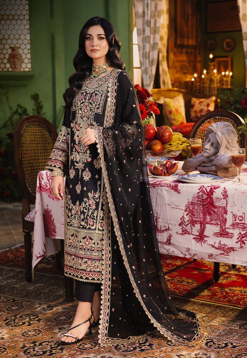 Asim jofa  Embroidered Twisted 3PCS