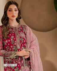 Jazmine  | Shocking pink - Semi Pure Chiffon Collection