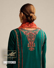 HUSSAIN REHAR Dhanak Embroidery Luxury Unstitched 3pc