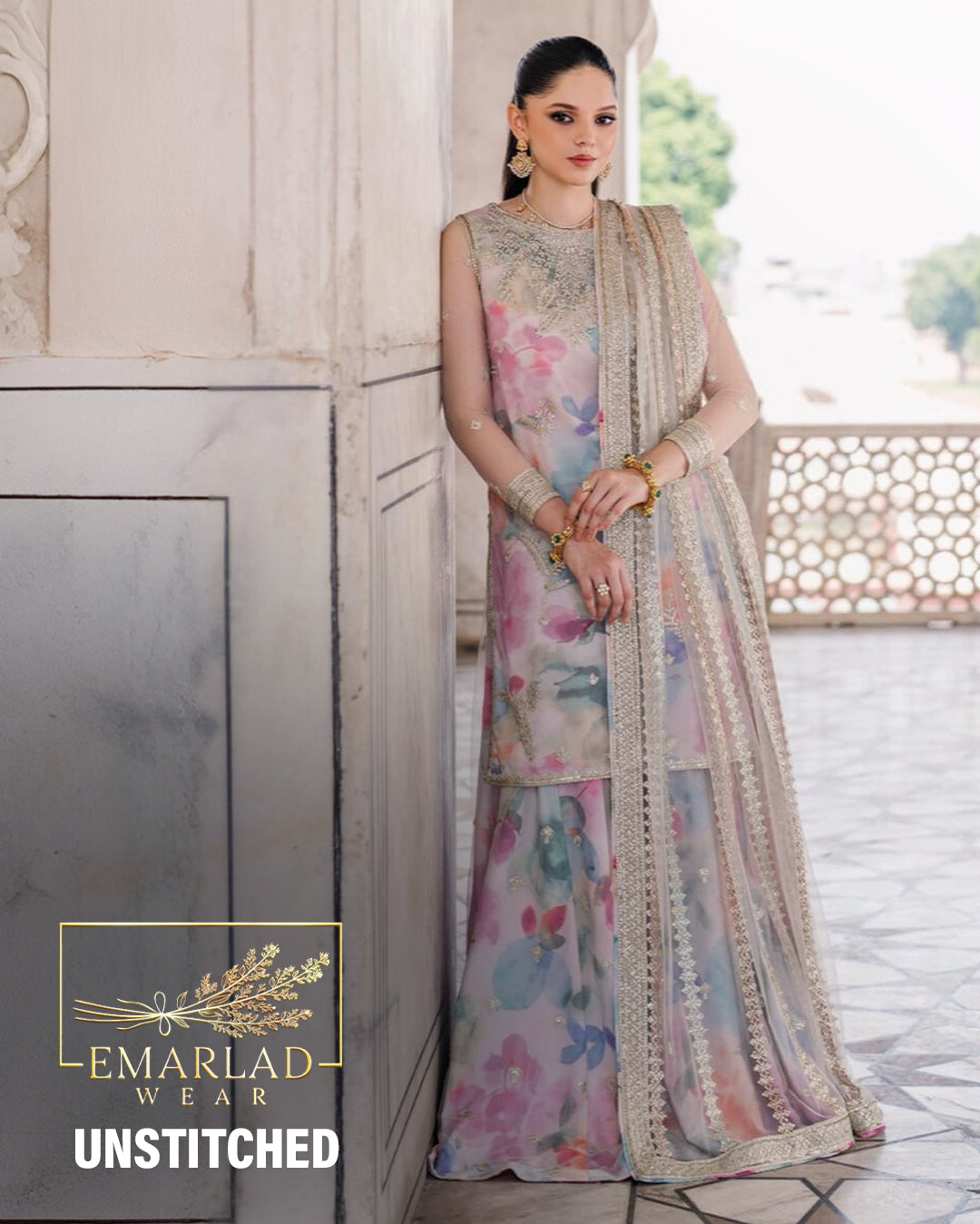Iznik | Multicolor - Digital Printed Lawn Collection