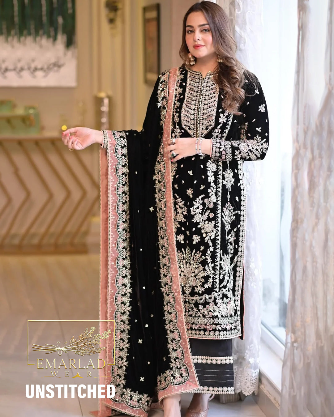 Aneelas Collection | Black - Micro 9000 Velvet Collection