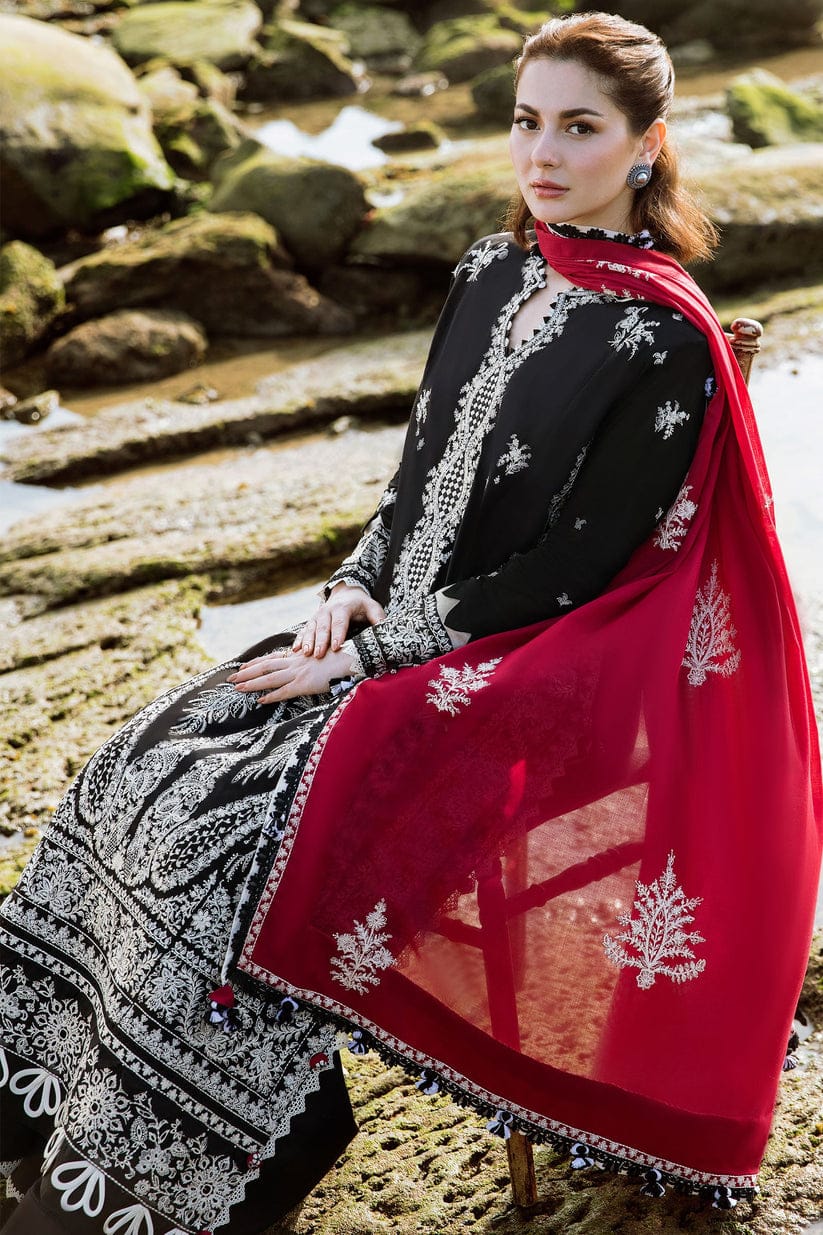 red lawn dress Maria B Red Luxury Lawn Collection Replica