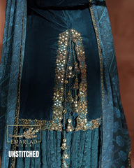 IZNIK VELVET ZINK BLUE