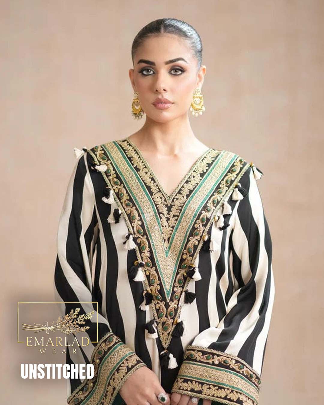 AMMARA & SARA  3PCS UNSTITCHED SUIT