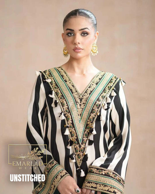 AMMARA & SARA  3PCS UNSTITCHED SUIT