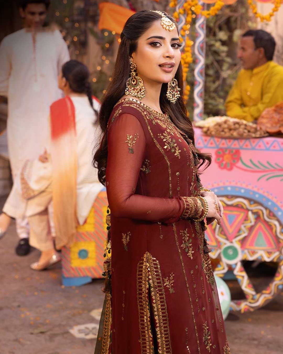Asim Jofa Embroidered Chiffon 3 Piece Unstitched