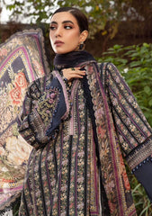 Maria B Blue lining Emb New Arrival Lawn 3pc