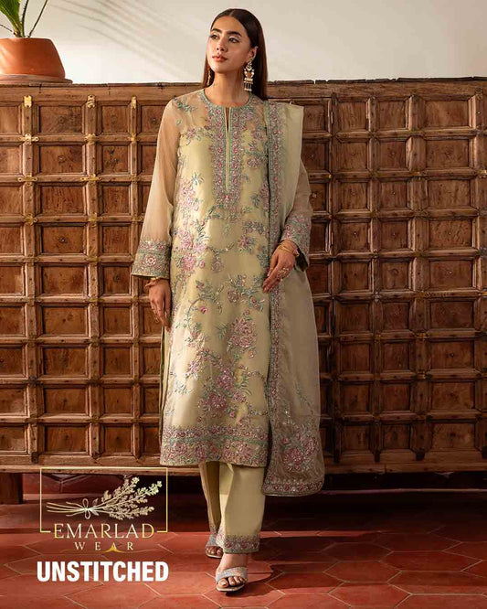 Sheenora | Pista Green - Organza Collection