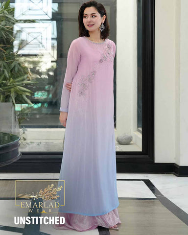 Lulusar | Pink & Grey - Chiffon Collection